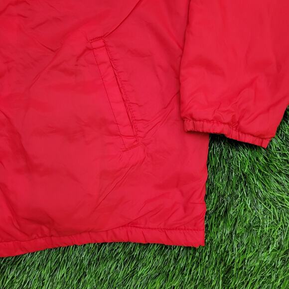 Vintage 90s University-of Nebraska Coach Jacket XL 24x28 USA - Picture 14 of 16